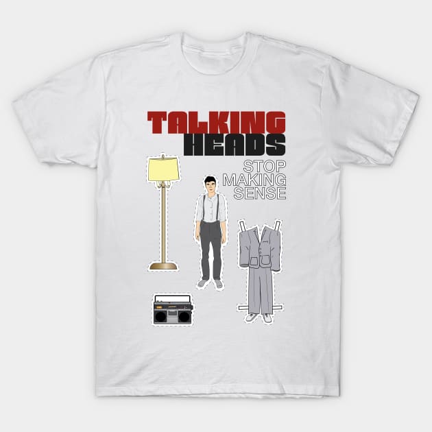 Talking Heads Stop Making Sense David Byrne Paper Doll